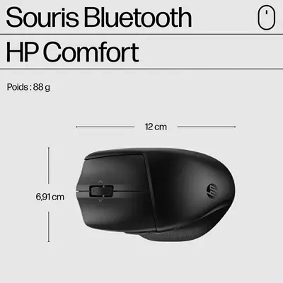 Souris Bluetooth HP 480 Comfort HP - visuel 1 - hello RSE - Un nettoyage simplifié