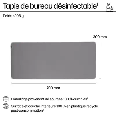 Tapis de bureau désinfectable HP 200 - Produit ergonomique - visuel 7