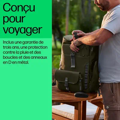 Sac à dos modulaire pour PC portable HP 15,6 pouces - Sacoche & Housse - visuel 8