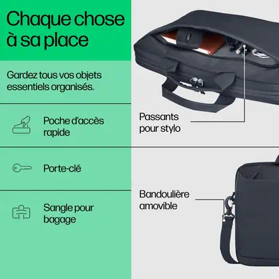 Sacoche pour PC portable HP Everyday 14 pouces - Sacoche & Housse - visuel 5