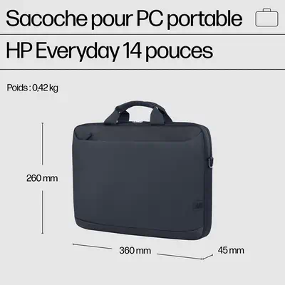 Sacoche pour PC portable HP Everyday 14 pouces - Sacoche & Housse - visuel 5