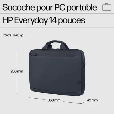 Sacoche pour PC portable HP Everyday 14 pouces - Sacoche & Housse - visuel 3