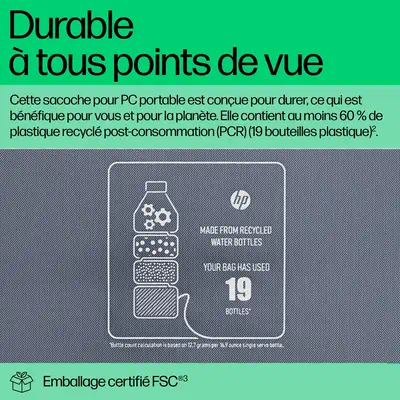 Sacoche pour PC portable HP Everyday 14 pouces HP - visuel 1 - hello RSE - Chaque chose à sa place.