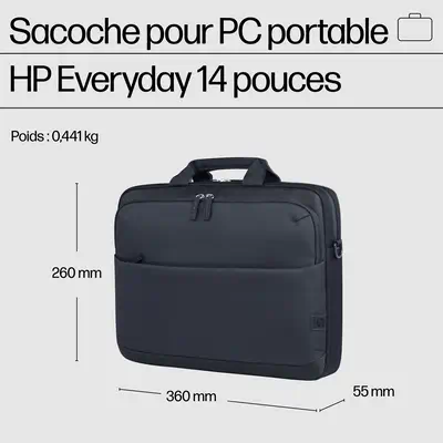 Sacoche pour PC portable HP Everyday 14 pouces - Sacoche & Housse - visuel 4