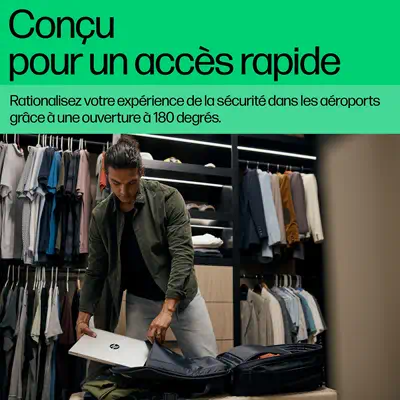 Sac à dos pour ordinateur portable HP Travel Plus 30L 17 pouces - Sacoche & Housse - visuel 7