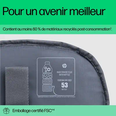 Sac à dos pour ordinateur portable HP Travel HP - visuel 1 - hello RSE - Voyager en toute légèreté