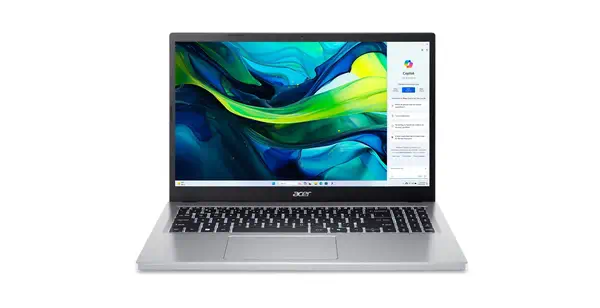 Acer Aspire Go 15 AG15-32P-31XF Intel Core 3 N355 Ordinateur portable 39,6 cm (15.6") Full HD 8 Go D - PC Portable - visuel 1