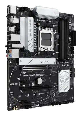 ASUS PRIME B650-PLUS WIFI AMD B650 Emplacement AM5 ATX - Asus - Carte mère - visuel 3