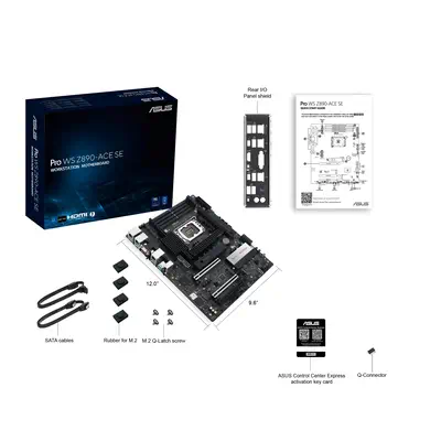 ASUS PRO WS Z890-ACE SE Intel Z890 LGA 1851 (Socket V1) ATX - Asus - Carte mère - visuel 3