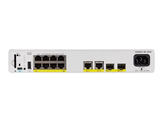 CISCO Catalyst 9000 Compact Switch 8port PoE+ 240W - Cisco - Switchs et Hubs - visuel 1