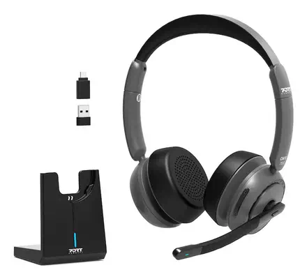 Port Designs 912003 écouteur/casque Avec fil &sans fil Arceau Bureau/Centre d'appels Bluetooth Socle - Souris - visuel 4