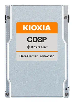 Kioxia CD8P-R 3,84 To 2.5" PCI Express 5.0 NVMe BiCS FLASH TLC - Disque dur SSD - visuel 2