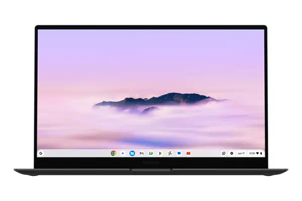 Samsung Galaxy Chromebook Plus (15.6", Core 5, 8Go) Samsung - visuel 1 - hello RSE - Charge rapide. Autonomie longue durée