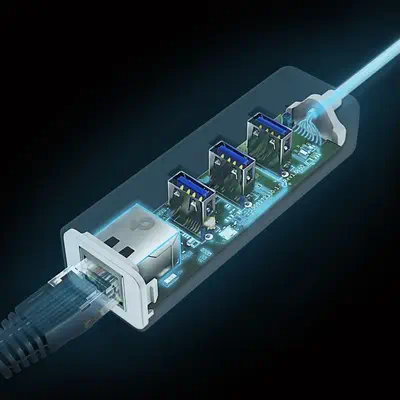 TP-Link UE330C carte réseau Ethernet 1000 Mbit/s - Switchs et Hubs - visuel 3