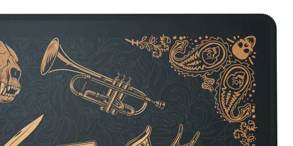 CHERRY XTRFY GP5-XL-CALAVERA tapis de souris Tapis de souris de jeu Multicolore - Souris - visuel 5