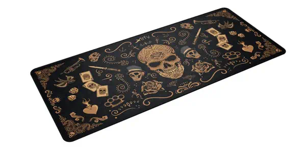 CHERRY XTRFY GP5-XL-CALAVERA tapis de souris Tapis de souris de jeu Multicolore - Souris - visuel 4