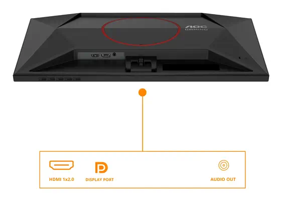 AOC G4 24G42E écran plat de PC 60,5 cm (23.8") 1920 x 1080 pixels Full HD LCD Noir - Ecran Ordinateur - visuel 3