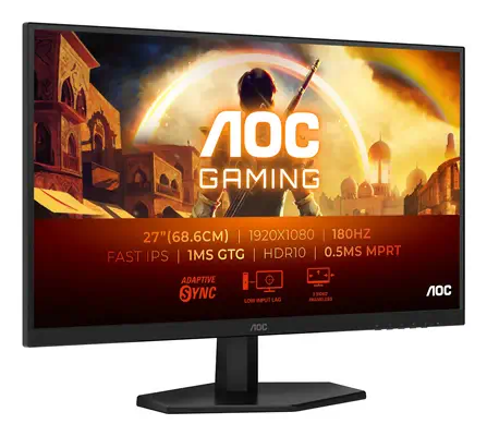 AOC G4 27G42E écran plat de PC 68,6 AOC - visuel 1 - hello RSE - Réglages ergonomiques