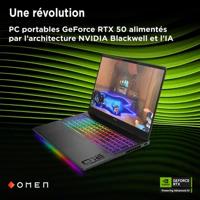 OMEN MAX Gaming Laptop 16-ah0018nf HP - visuel 1 - hello RSE - 100% sRVB