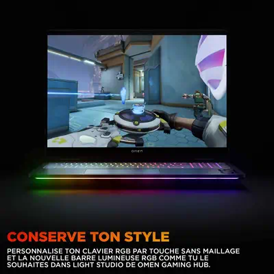 OMEN MAX Gaming Laptop 16-ah0018nf HP - visuel 1 - hello RSE - Affichage Eyesafe® certifié