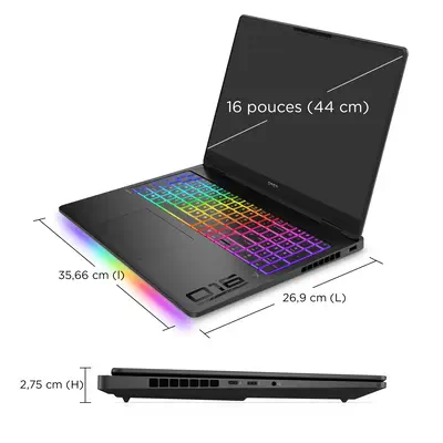OMEN MAX Gaming Laptop 16-ah0018nf HP - visuel 1 - hello RSE - NVIDIA G-SYNC™