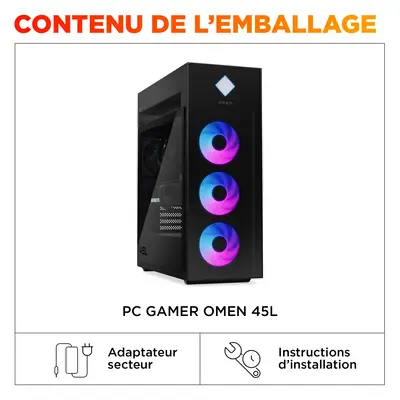 OMEN by HP 45L Gaming Desktop GT22-3030nf - Unité Centrale - visuel 8