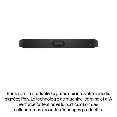Barre vidéo USB Poly Studio V12 sans module d’alimentation - HP - Visioconférence - visuel 4