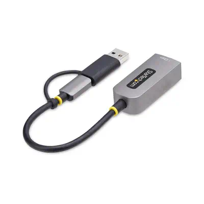 Adaptateur USB-C vers Ethernet avec Dongle USB-A, 10/100/1000Mbps, Adaptateur Réseau USB 3.0 vers Gi - StarTech - Station d'accueil pour portable - visuel 3