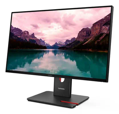 Lenovo ThinkVision T24-40 LED display 60,5 cm (23.8") 1920 x 1080 pixels Full HD LCD Noir - Ecran Ordinateur - visuel 2