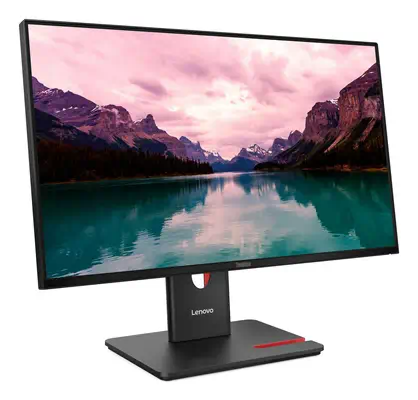 Lenovo ThinkVision T24-40 LED display 60,5 cm (23.8") 1920 x 1080 pixels Full HD LCD Noir - Ecran Ordinateur - visuel 3