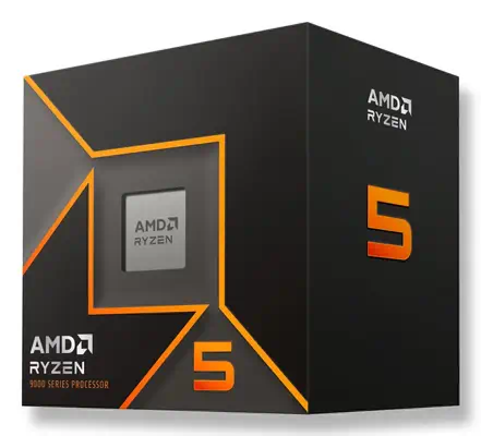 AMD Ryzen 5 9600 processeur 3,8 GHz 32 Mo L3 Boîte - Processeur - visuel 1