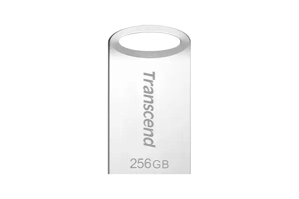 Transcend JetFlash 710S lecteur USB flash 256 Go USB Type-A 3.2 Gen 1 (3.1 Gen 1) Argent - Disque dur Externe - visuel 1