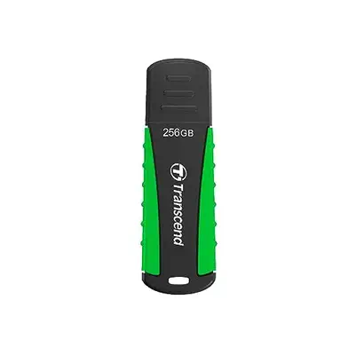 Transcend JetFlash 810 lecteur USB flash 256 Go USB Type-A 3.2 Gen 1 (3.1 Gen 1) Noir, Vert - Disque dur Externe - visuel 1