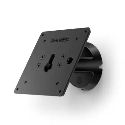 Compulocks 505B support d'écran plat pour bureau 68,6 cm (27") Mur Noir - Accessoire - visuel 1