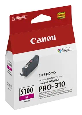 Canon PFI-5100 M cartouche d'encre 1 pièce(s) Original Magenta - Cartouches d'encre - visuel 2