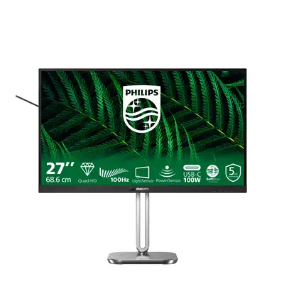 Philips 5000 series 27B2G5601/00 écran plat de PC 68,6 cm (27") 2560 x 1440 pixels Quad HD LCD Noir - Ecran Ordinateur - visuel 1