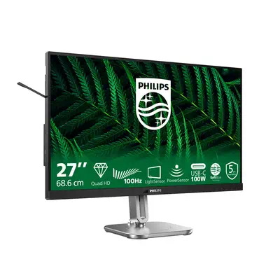 Philips 5000 series 27B2G5601/00 écran plat de PC 68,6 cm (27") 2560 x 1440 pixels Quad HD LCD Noir - Ecran Ordinateur - visuel 2