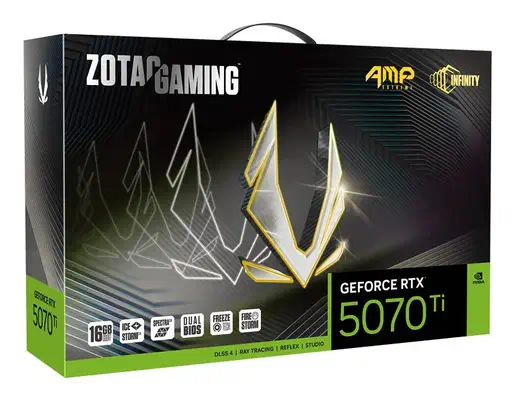 GAMING GeForce RTX 5070 Ti AMP Extreme INFINITY - Zotac - Carte graphique - visuel 7