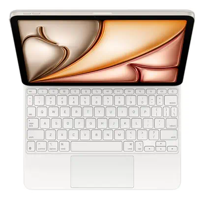 Apple Magic Keyboard QWERTY Anglais américain Blanc - Clavier - visuel 6