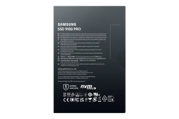 Samsung 9100 PRO PCIe® 5.0 NVMe™ M.2 SSD - 1 TB - Disque dur SSD - visuel 6