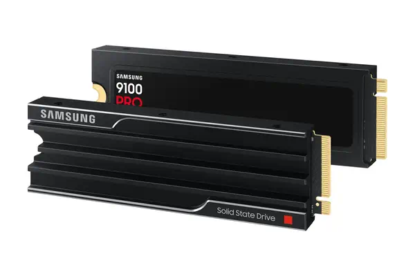 9100 PRO Heatsink PCIe® 5.0 NVMe™ M.2 SSD Samsung - visuel 1 - hello RSE - Assurer chaque victoire