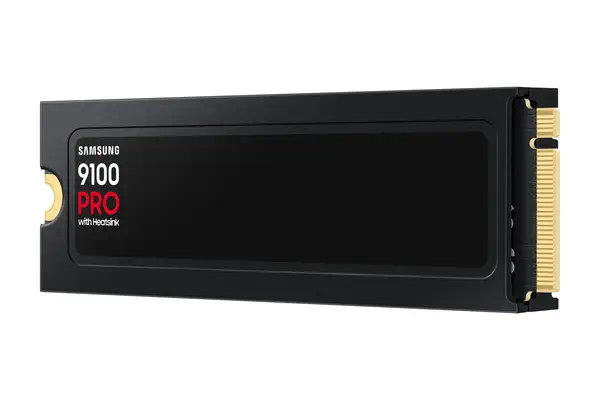 9100 PRO Heatsink PCIe® 5.0 NVMe™ M.2 SSD Samsung - visuel 1 - hello RSE - Faire la différence