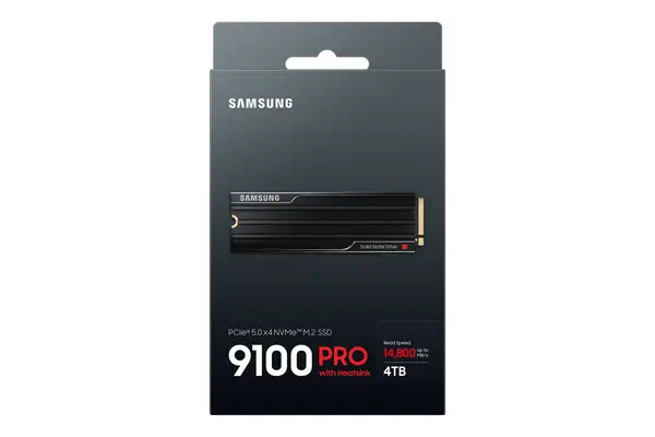 9100 PRO Heatsink PCIe® 5.0 NVMe™ M.2 SSD Samsung - visuel 1 - hello RSE - Logiciel Samsung Magician