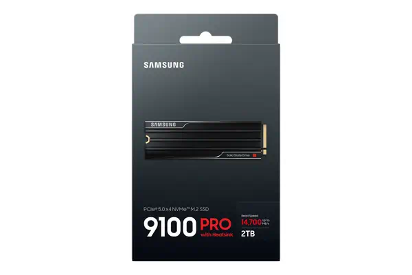 9100 PRO Heatsink PCIe® 5.0 NVMe™ M.2 SSD Samsung - visuel 1 - hello RSE - Logiciel Samsung Magician