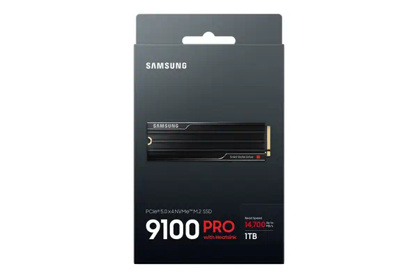 9100 PRO Heatsink PCIe® 5.0 NVMe™ M.2 SSD Samsung - visuel 1 - hello RSE - Logiciel Samsung Magician