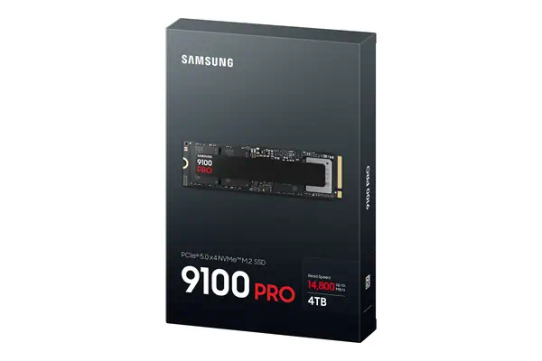 Samsung 9100 PRO PCIe® 5.0 NVMe™ M.2 SSD Samsung - visuel 1 - hello RSE - Donner vie aux innovations