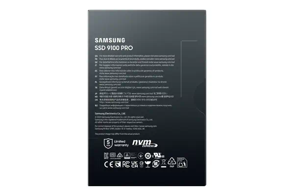 Samsung 9100 PRO PCIe® 5.0 NVMe™ M.2 SSD Samsung - visuel 1 - hello RSE - Logiciel Samsung Magician