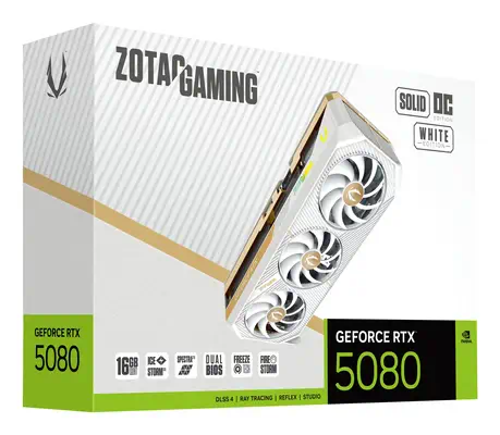 GAMING GeForce RTX 5080 SOLID OC Zotac - visuel 1 - hello RSE - Caractéristiques de performance