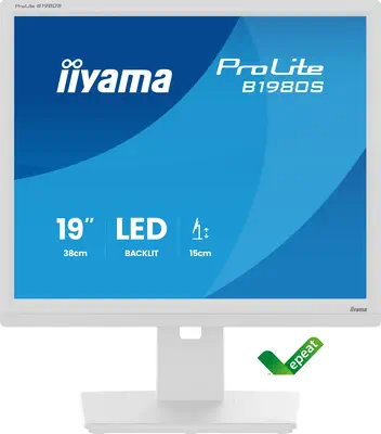 iiyama ProLite B1980S-W1 écran plat de PC 48,3 cm (19") 1280 x 1024 pixels SVGA LED Blanc - Ecran Ordinateur - visuel 9