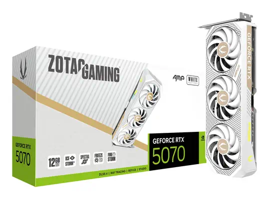 Zotac GAMING GeForce RTX 5070 AMP NVIDIA 12 Go GDDR7 - Carte graphique - visuel 8